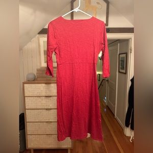 Toad & co small red dress